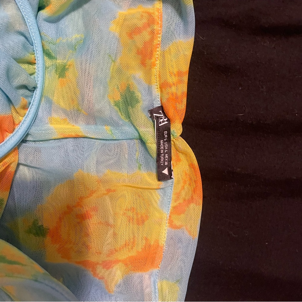 Zara summer/vacation top